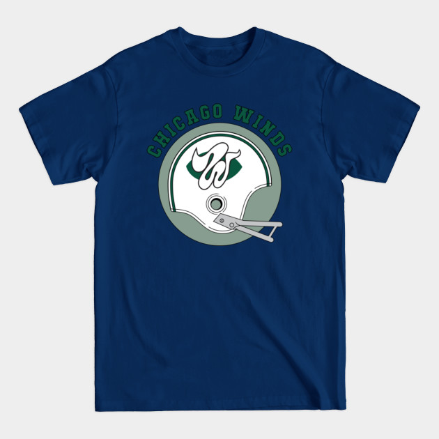 Disover WFL Chicago Winds - Wfl - T-Shirt