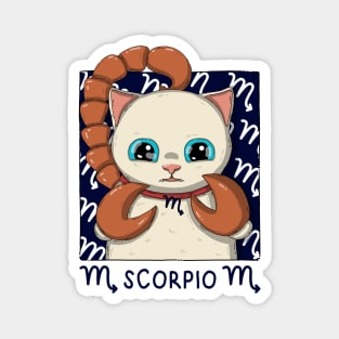 Scorpio Neko Magnet