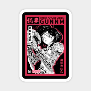 Red GUNNM alita Magnet