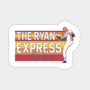 Nolan Ryan The Ryan Express Houston Magnet