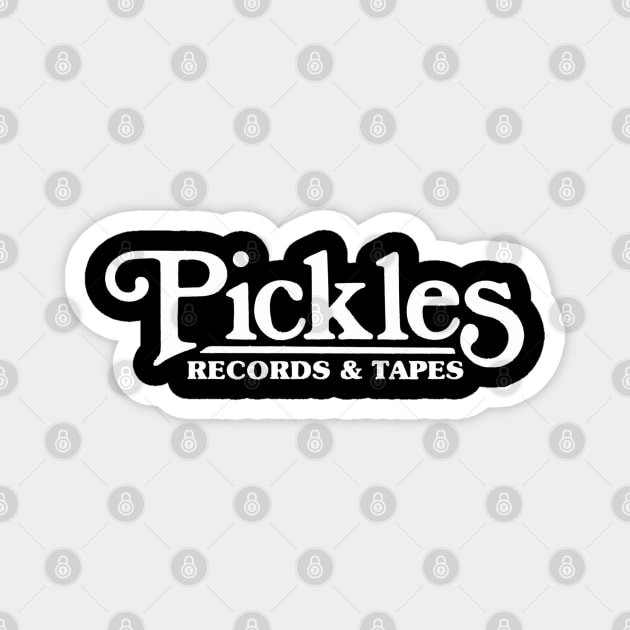 Pickles Records & Tapes - Omaha, Nebraska Magnet by RetroZest