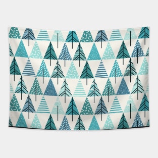 Graphic trees Tapestry