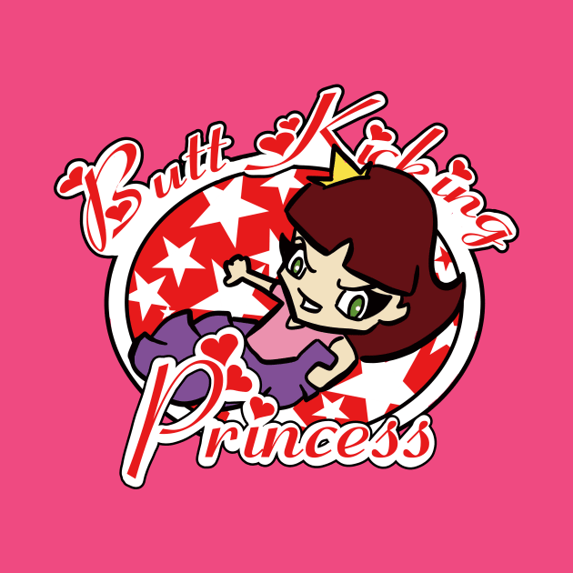 Butt Kicking Princess by keithcsmith