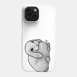 Small Mammal - Rabbit - Holland Lop White Phone Case