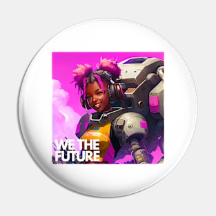 The future is female Pin