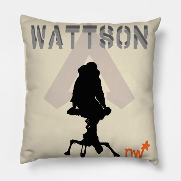 Wattson Pillow by nenedasher