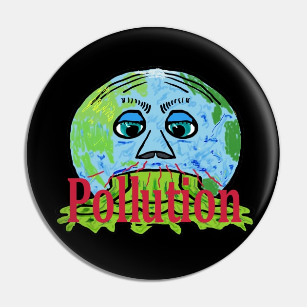 Pollution Pin by Mark Ewbie