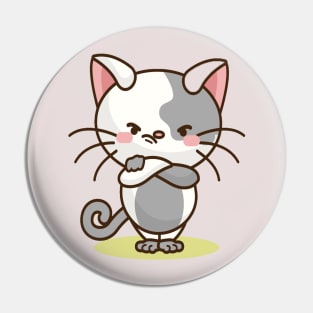 Cute cat lover Pin