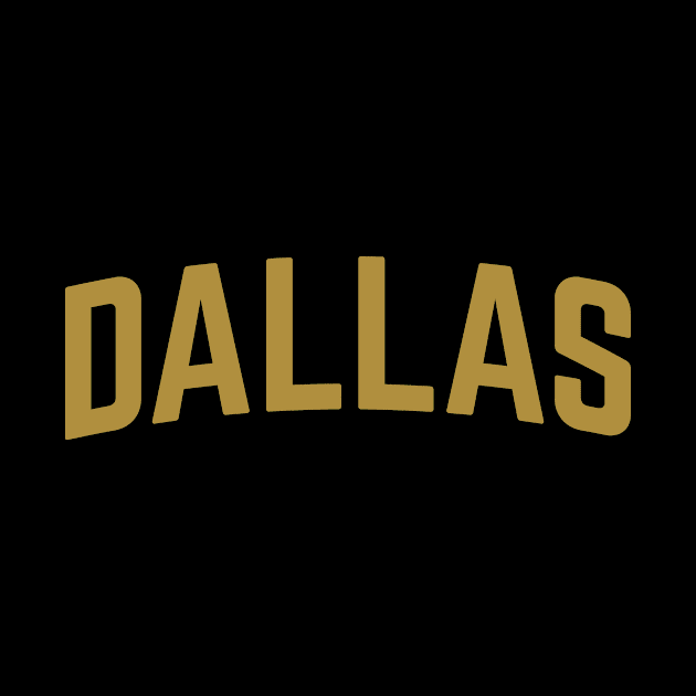 Dallas City Typography by calebfaires