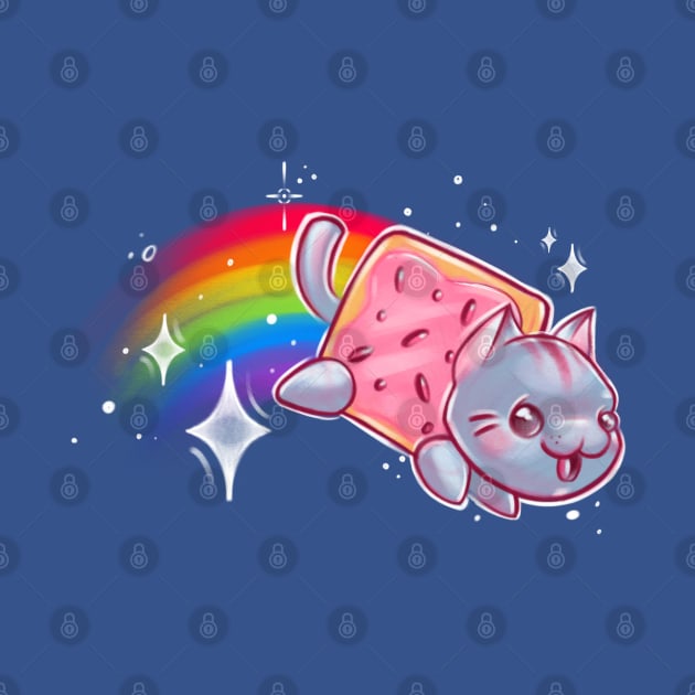 Nyah Cat Kawaii by InkyMcStapleface