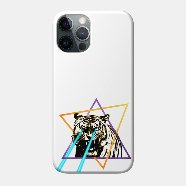 Laser Tiger - Tiger - Phone Case