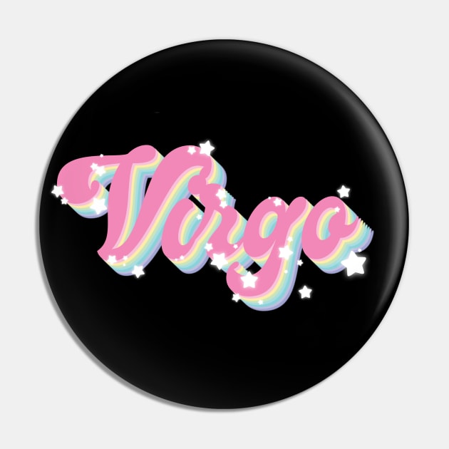 Groovy Virgo Pin by Haygoodies