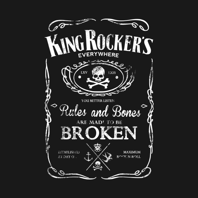 Rules & Bones by Kingrocker Clothing