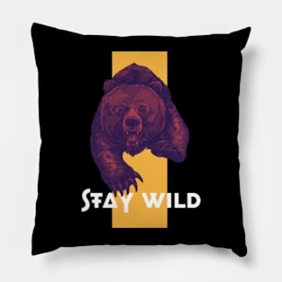 STAY WILD T-SHIRT Pillow