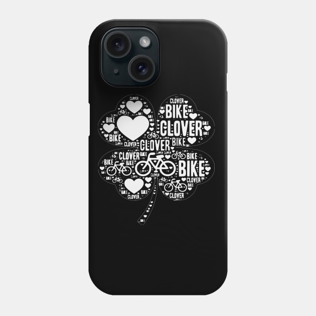 st patricks day love bike Phone Case by vintagejoa