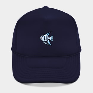Blue Zebra Angelfish Hat