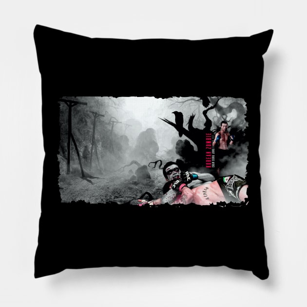 korean zombie Legacy Pillow by WikiDikoShop