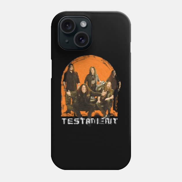 thrash metal band Phone Case by Ilutions Art