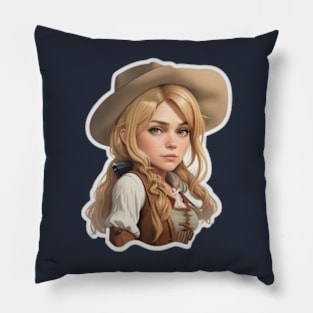 Sadie Adler | Red Dead Redemtpion 2 | Sadie Adler Sticker Design Pillow