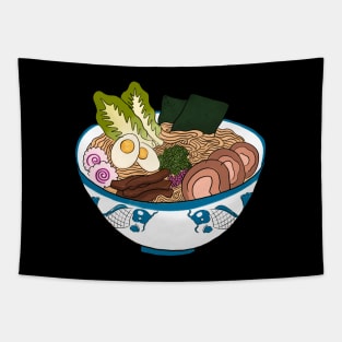 Japanese Ramen Noodles Bowl Korean Ramyeon Tapestry