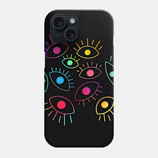 Eyes of the Void - Rainbow Phone Case