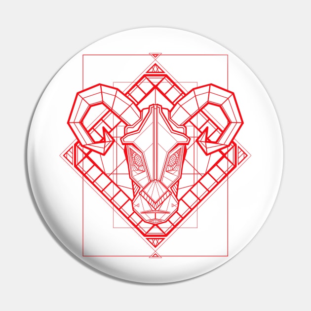 Geometric Harkonnen Pin by njonestees