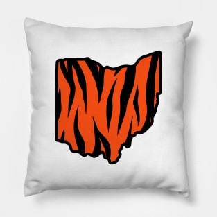 Bengal Ohio - White Pillow