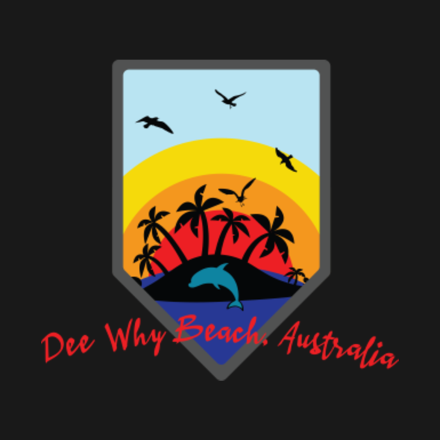 Discover Dee Why Beach Australia - Dee Why Beach Australia - T-Shirt