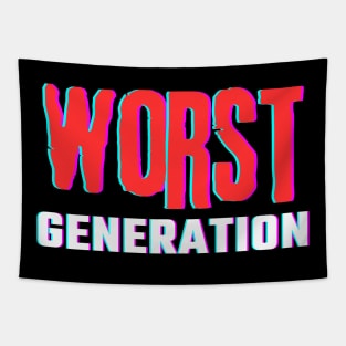 Worst Generation Tapestry