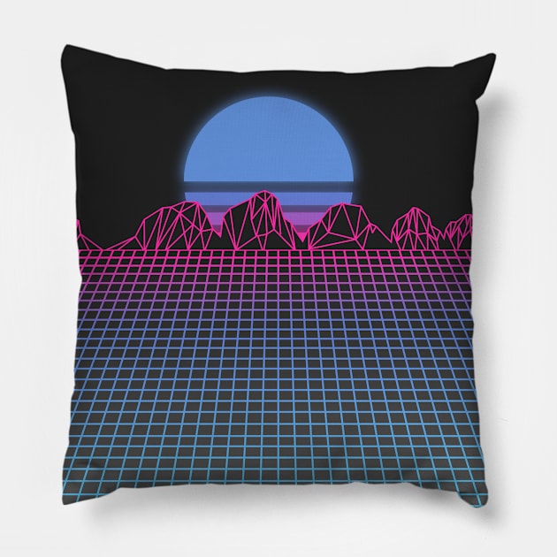 Sundown Pillow by nineteeneightysax