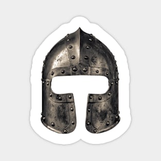 Medieval Armour Helmet Magnet