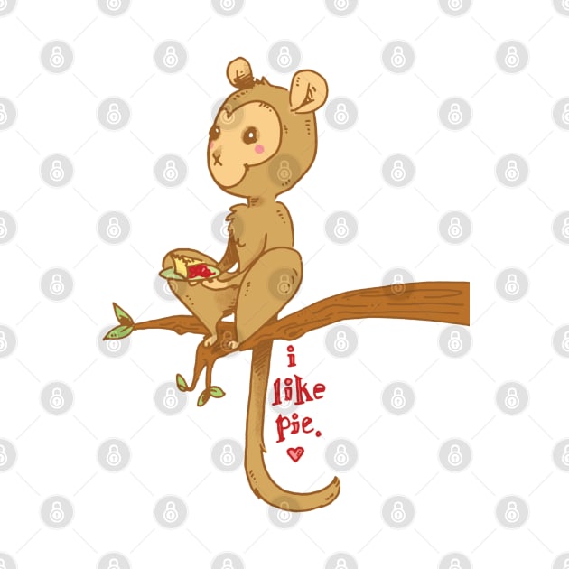 Monkey Likes Pie by SimplyKitt