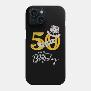 50th Birthday Phone Case