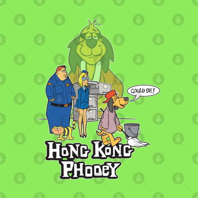 Hong Kong Phooey - Could Be! - Dark Design by Chewbaccadoll