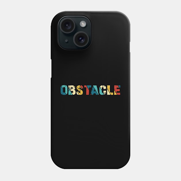 Retro Color - Obstacle Phone Case by Arestration