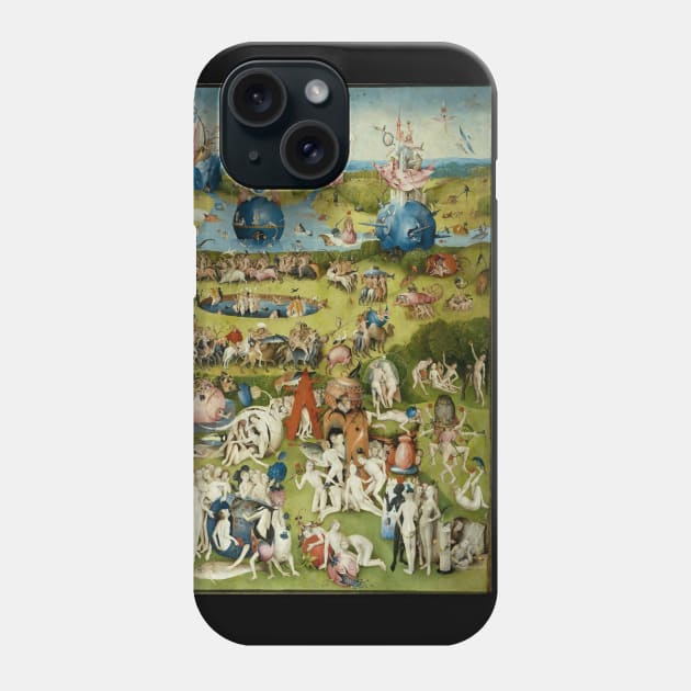 Hieronymus Bosch The Garden Of Earthly Delights Phone Case by fineartgallery
