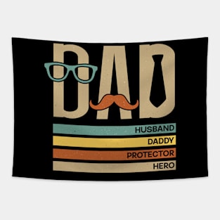 Dad, husband, daddy, protector, hero Tapestry