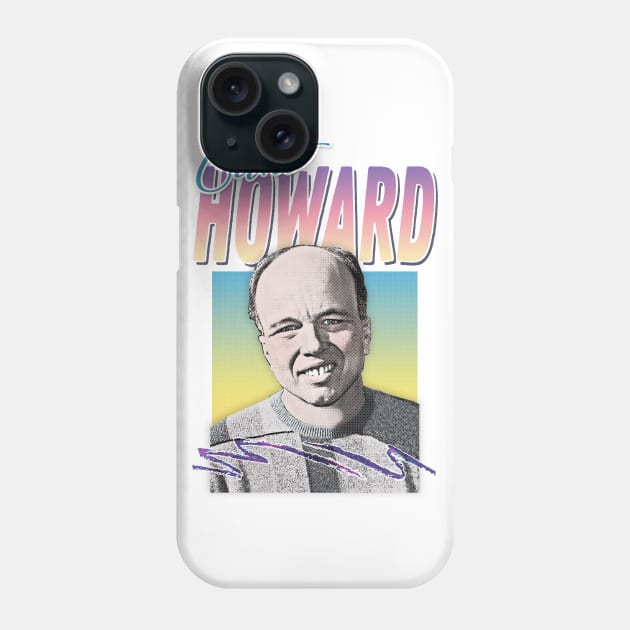 Clint Howard Fanart // Aesthetic Retro Faded Design Phone Case by DankFutura