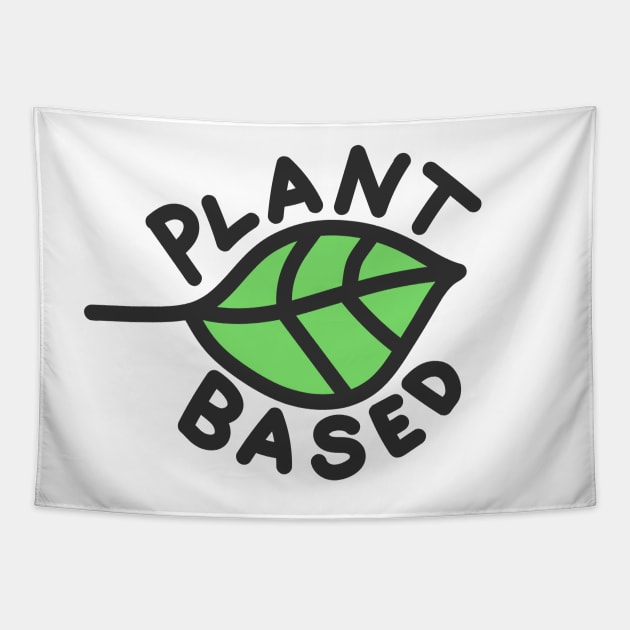 Plant Based Tapestry by jeff's stickers