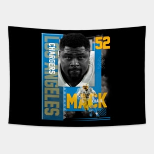 Los Angeles Chargers Khalil Mack 52 Tapestry