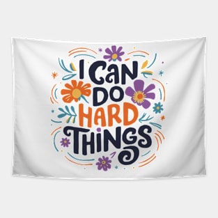 I Can Do Hard Things Tapestry