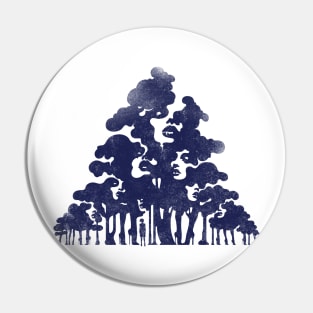 Wood for the Trees Pin