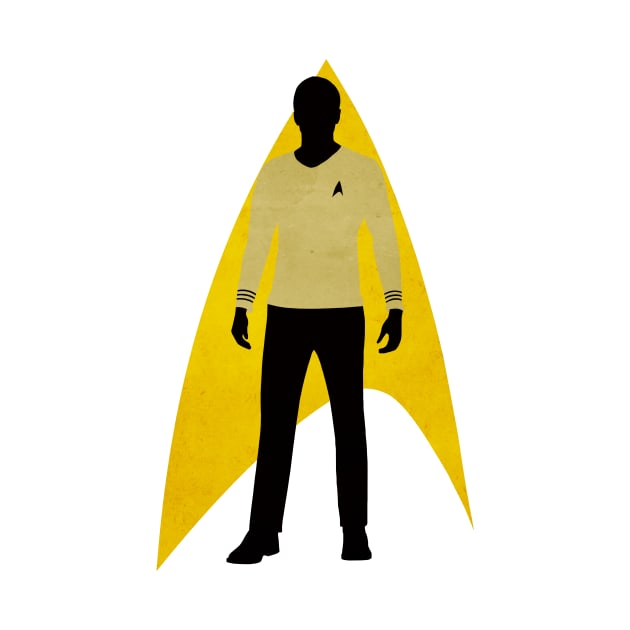 Star Trek - Minimalist Kirk by AdriansFinalFrontier