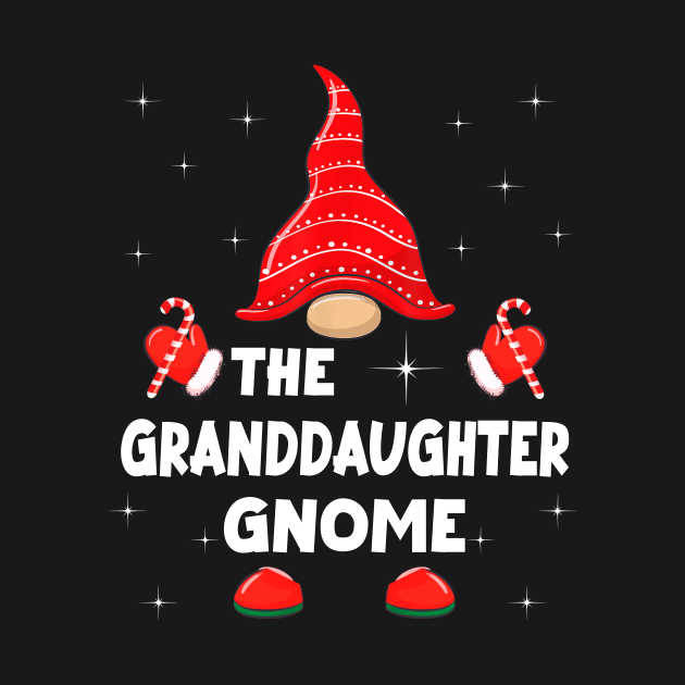 The Granddaughter Gnome Matching Family Christmas Pajama by Foatui