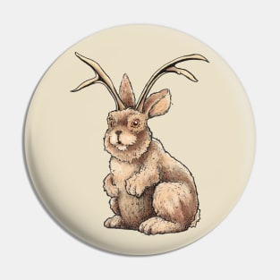 Jackalope Pin