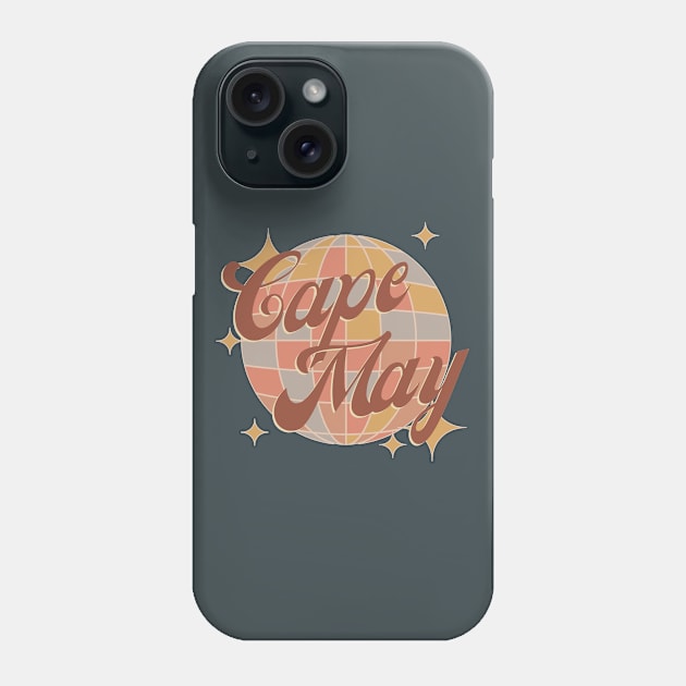 Cape May New Jersey Retro Vintage Party Phone Case by Bailamor