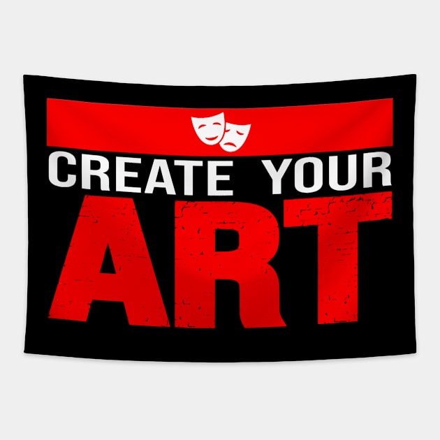 Create Your Art Tapestry by CafeConCawfee