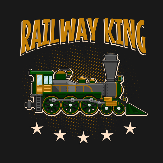 Railway King by Foxxy Merch