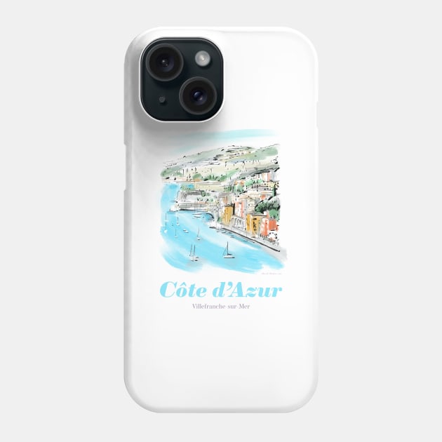 French Riviera Phone Case by markvickers41