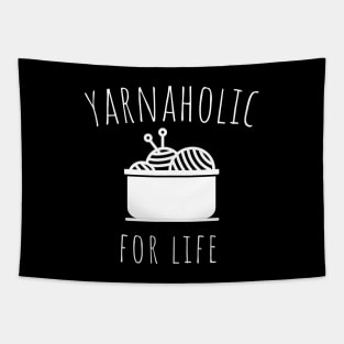 yarnaholic for life Tapestry